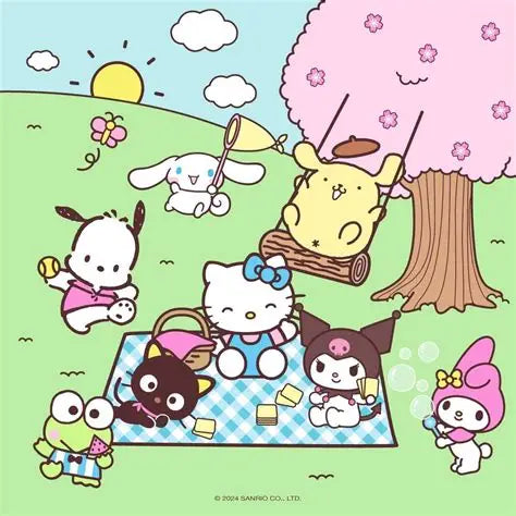 ALL SANRIO THEMED SCOOP WITH YOUR FAVS
