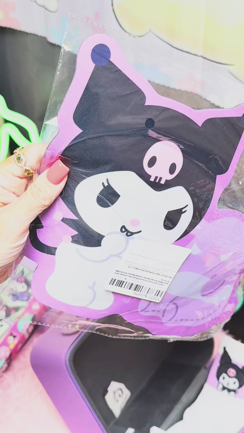 Kuromi hard Case + 15 items